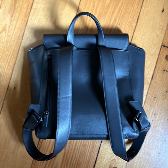 TUMI Genna Leather Backpack - Pepper - Picture 10 of 10